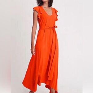 NWT Ann Taylor High Low Belted Dress